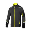 Bluza rozpinana Tech Sparco szara/żółta