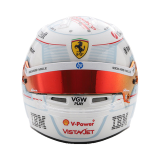 Model kasku 1:5 Charles Leclerc Monaco GP Scuderia Ferrari F1