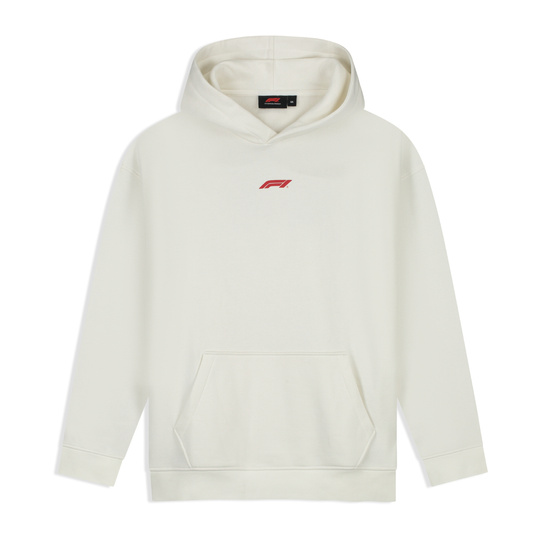 Bluza męska z kapturem Racing Line biała Formula 1 2026