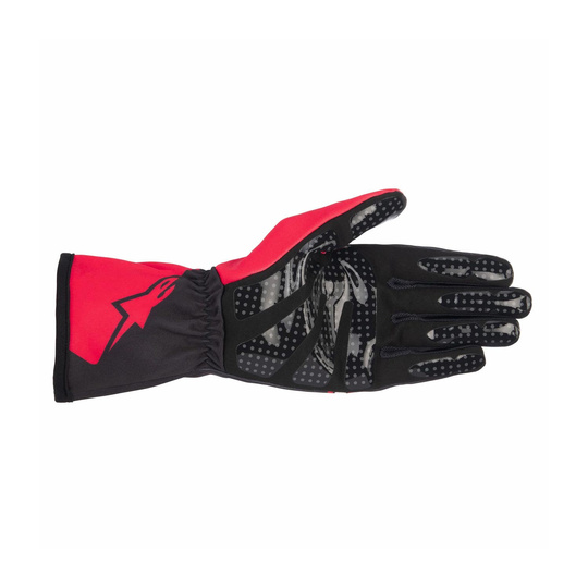Rękawice kartingowe Alpinestars TECH-1 K RACE V2 CORPORATE czerwono-czarne