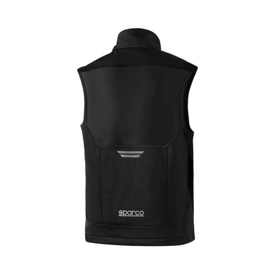 Bezrękawnik męski TECH Sparco czarno-pomarańczowy