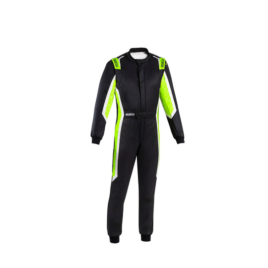 Kombinezon Sparco Sprint Pro MY25 czarny/zielony (FIA)