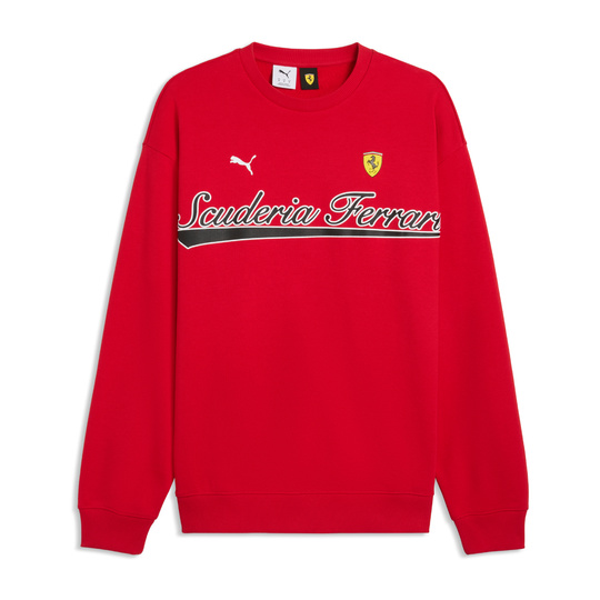 Bluza Crew Neck Scuderia Ferrari F1 2026 czerwona