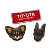 Zestaw przypinek Toyota Racing WEC 2026