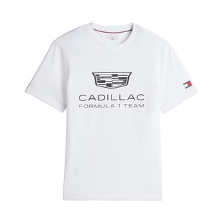 Koszulka t-shirt Shield Cadillac F1 2026 biała