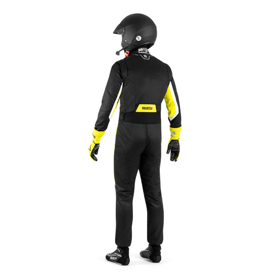 Kombinezon Sparco Sprint Pro MY25 czarny/żółty (FIA)