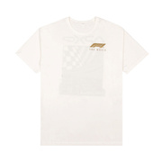 Koszulka t-shirt Race Ready Apex GP kremowa