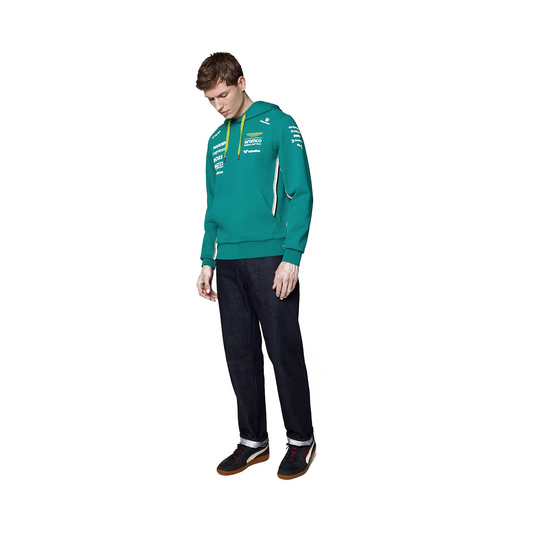 Bluza męska z kapturem Team Aston Martin F1 2025