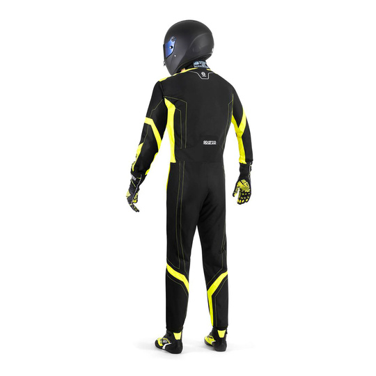 Kombinezon Sparco Thunder czarny/żółty (FIA)
