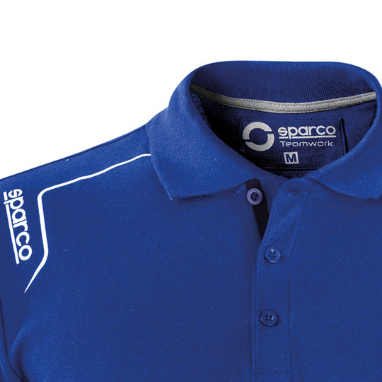 Koszulka polo Portland Sparco niebieska