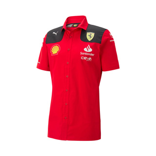 Koszula męska czerwona Scuderia Ferrari F1 Team 2018