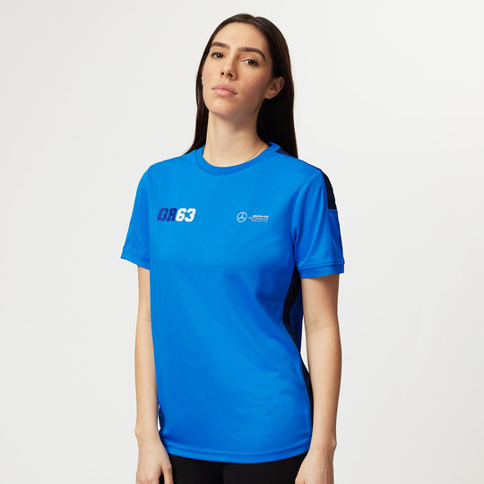 T-shirt męski George Russell Sports Mercedes AMG F1 