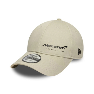 Czapka baseballowa męska szara Essentials McLaren F1 2025