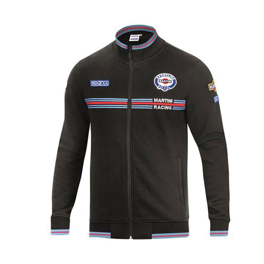 Bluza rozpinana Martini Racing Sparco czarna