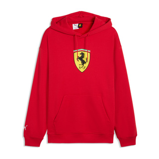 Bluza z kapturem Large Logo Scuderia Ferrari F1 2026 czerwona