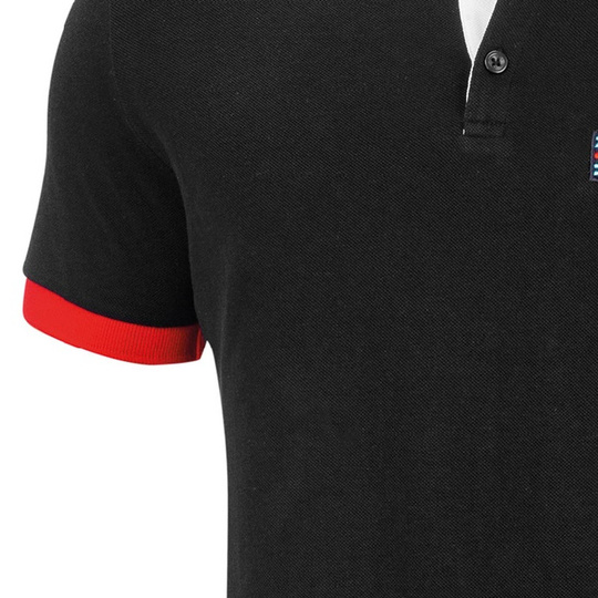 Koszulka polo Martini Logo Sparco czarna