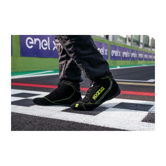 Buty Sparco Slalom MY22 czarne/żółte (FIA)