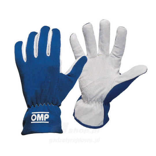R臋kawice OMP NEW Rally niebieskie