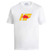 Koszulka t-shirt Lancia Yellow HF Sparco biała