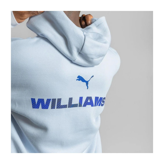 Bluza z kapturem Oversized Williams F1 niebieska