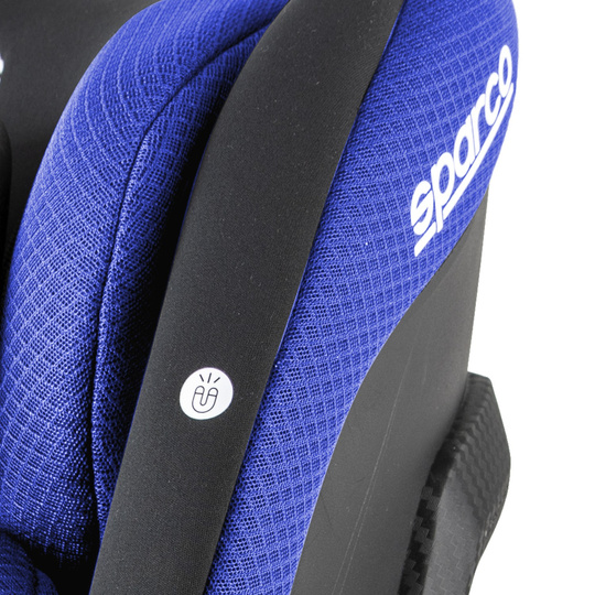 Fotelik dziecięcy Sparco SK7000I niebieski