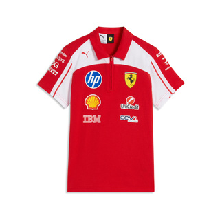 Koszulka polo dziecięca Team Scuderia Ferrari F1