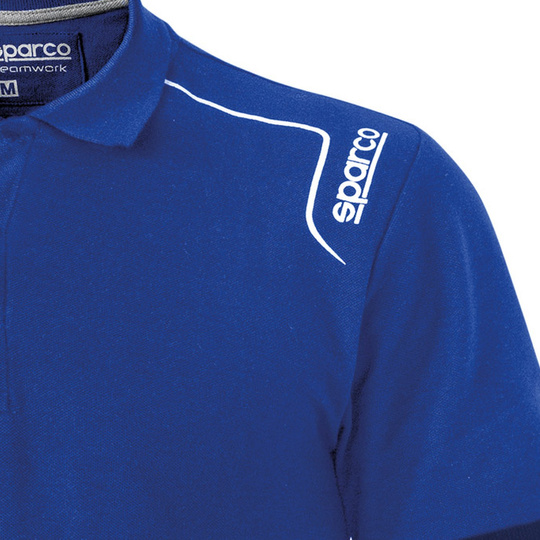 Koszulka polo Portland Sparco niebieska