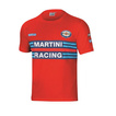 Koszulka t-shirt Martini Racing Sparco czerwona