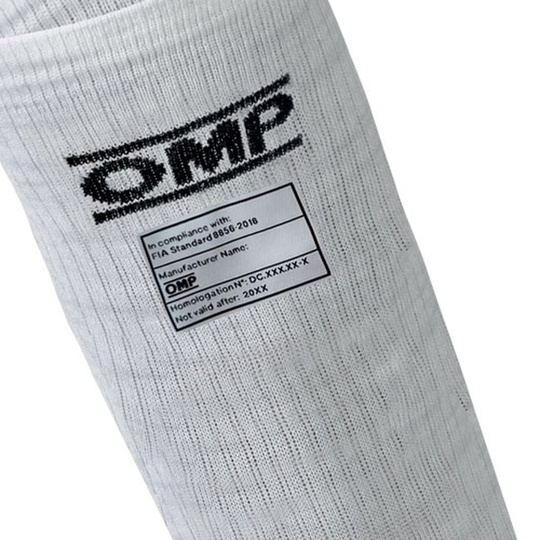 Skarpety OMP One MY21 białe (FIA)