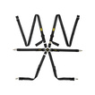 Pasy 6-punktowe OMP One Versa czarne (FIA)