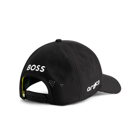 Czapka baseballowa męska czarna Stroll Team Aston Martin F1 2025