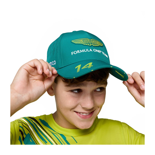 Czapka baseballowa dziecięca Alonso Team Aston Martin F1 2025