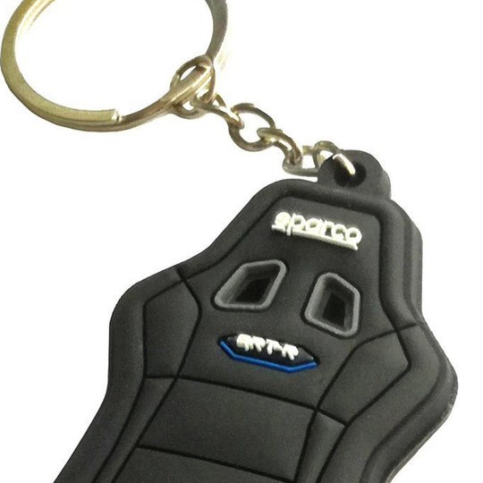 Breloczek Seat Sparco czarny