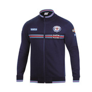 Bluza rozpinana Martini Racing Sparco granatowa