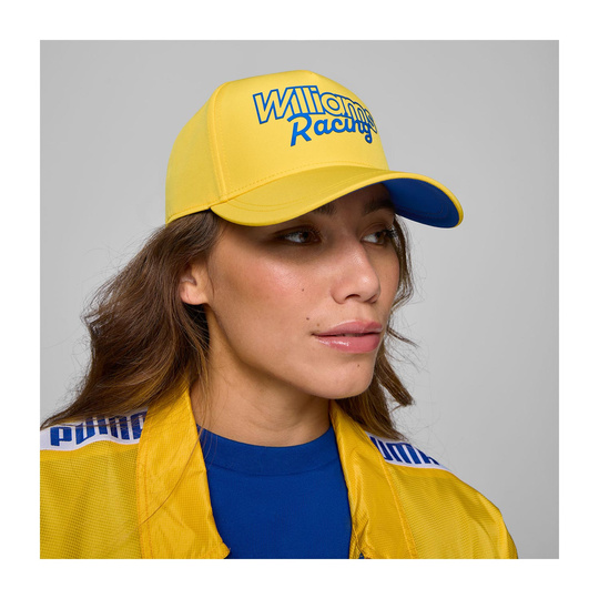 Czapka z daszkiem trucker Pitlane Williams F1 żółta