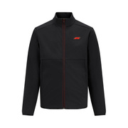 Kurtka męska softshell Logo czarna Formula 1 