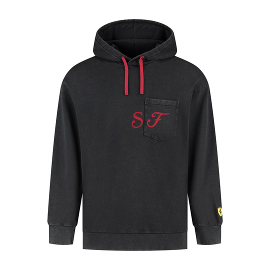 Bluza z kapturem Hoodie Graphic Ferrari F1 czarna