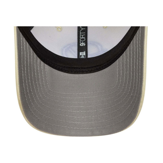 Czapka baseballowa męska Seasonal kremowa Haas F1 2025