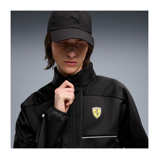 Kurtka Softshell Logo Scuderia Ferrari F1 2026 czarna