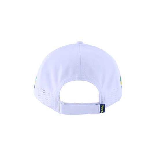 Czapka baseballowa Leisure biała Ayrton Senna 2025