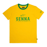 Koszulka t-shirt Ayrton Senna Brazil Ayrton Senna Collection 2026 żółta
