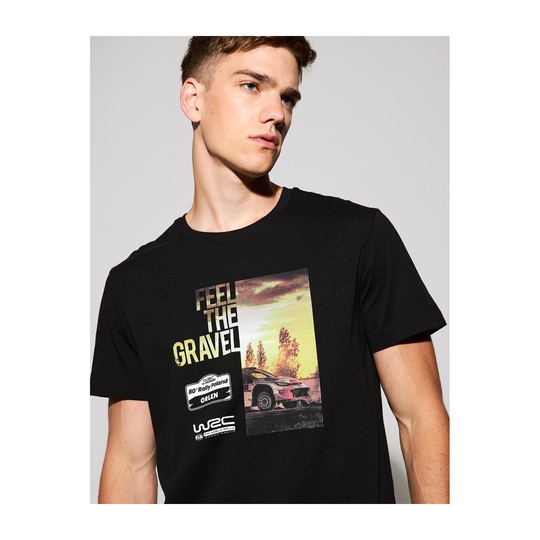 Koszulka t-shirt męska Sunset Rally Poland WRC 2024
