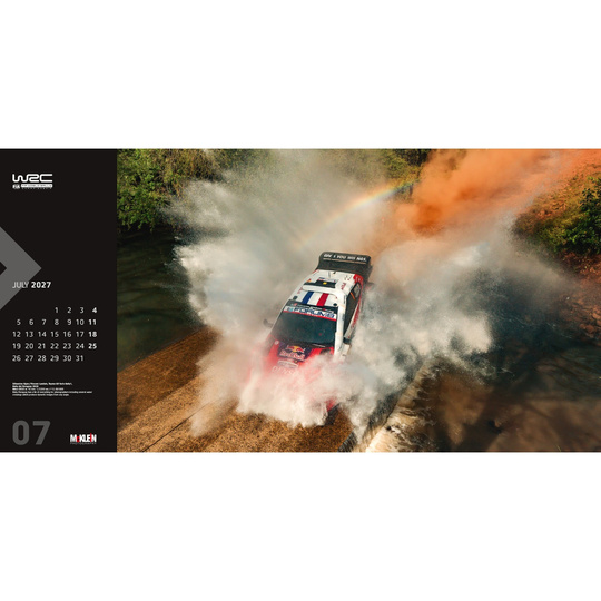Kalendarz ścienny Rally 2027 - The Wider View McKlein