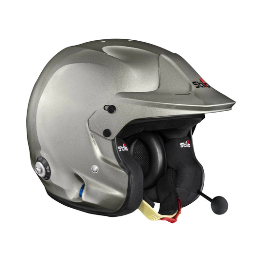 Kask Stilo Venti4 Trophy Composite Rally (FIA) srebrny