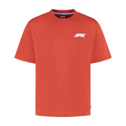 Koszulka t-shirt Heritage Logo Formula 1 czerwona