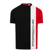 Koszulka t-shirt Stripe Black Porsche Motorsport 2026