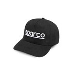 Czapka męska baseballowa Sparco SUEDE czarna