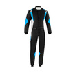Kombinezon Sparco Superleggera czarny/niebieski (FIA)