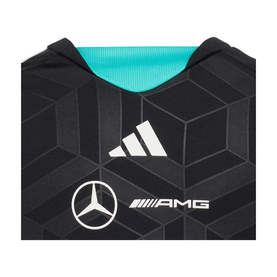 Koszulka t-shirt dziecięca czarna Team Mercedes AMG F1 2026
