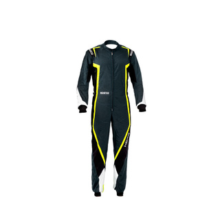Kombinezon Sparco Kerb MY20 szary/żółty (CIK)